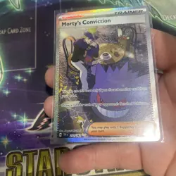 Pokemon TCG Morty's Conviction Scarlet & Violet Temporal Forces 211/162 NM - Image 4