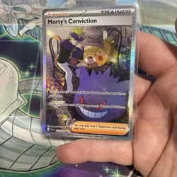 Pokemon TCG Morty's Conviction Scarlet & Violet Temporal Forces 211/162 NM - Image 2