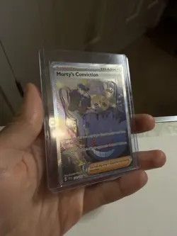 Morty's Conviction SIR 211/162 Pokemon Temporal Forces Near Mint NM - Image 3