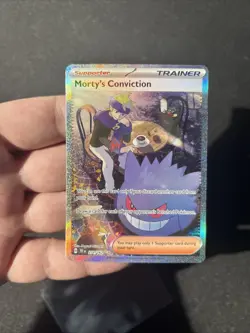 Morty's Conviction 211/162 SV05: Temporal Forces Holo Near Mint Pokemon Card - Image 1