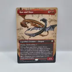 Ran and Shaw NM Regular (Borderless) #325 MTG Avatar: The Last Airbender - Image 1