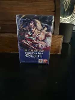 One Piece TCG OP-14 The Azure Sea's Seven Double Pack Set Vol. 9 NEW SEALED - Image 1