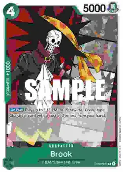 BROOK OP02-040 PARAMOUNT WAR ONE PIECE (RARE, NM) - Image 1