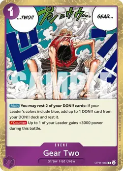 One Piece TCG Meta Deck Core Playsets - Blue/Purple Luffy - Image 4