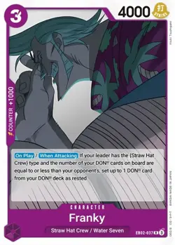 One Piece TCG Meta Deck Core Playsets - Green/Purple Luffy - Image 3
