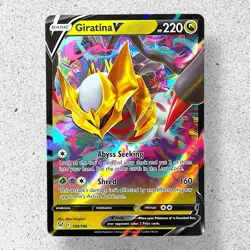 Pokemon TCG - Giratina V 130/196 - Lost Origin Ultra Rare Holo Foil Card [NM] - Image 1