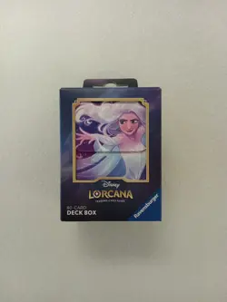 Disney Lorcana Elsa Trading Card Game 80 Card Deck Box Ravensburger Official NEW - Image 1