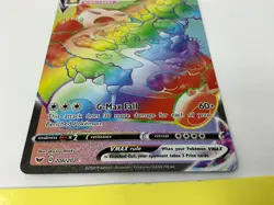 Pokemon TCG Snorlax VMAX Holo Secret Rare Card Sword & Shield 206/202 - Image 2