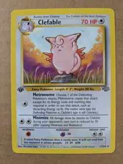 1999 Pokemon TCG Jungle - 1st Edition - Your Pick - Multi Discount - Excellent - Image 2