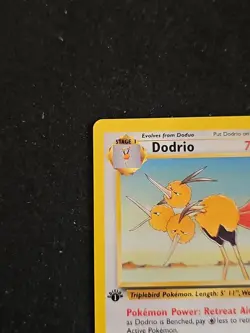 Pokemon TCG Dodrio Base Jungle Set 34/64 Regular 1st Edition Uncommon LP - Image 2