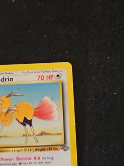 Pokemon TCG Dodrio Base Jungle Set 34/64 Regular 1st Edition Uncommon LP - Image 3