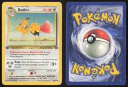 Pokemon TCG | Dodrio 34/64 | Uncommon | Jungle | 1st Edition Moderately Played - Image 1