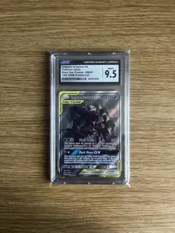 Pokemon TCG Umbreon Darkrai GX SM241 Black Star Promo Card - Image 1