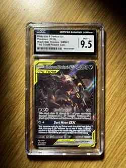 Pokemon TCG Umbreon Darkrai GX SM241 Black Star Promo Card - Image 3