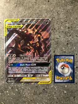 Pokemon TCG Cards Umbreon & Darkrai GX SM241 Black Star Promo JUMBO / OVERSIZE - Image 1