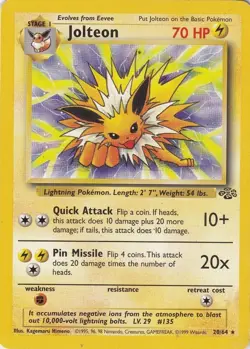 Pokemon Jungle Set Unlimited - Choose Your Card! 1999 Vintage WoTC - LP - Image 5