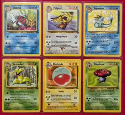Pokemon - Jungle Set - NM (Near Mint) & LP - Pick Your Card - Vintage WOTC 1999 - Image 1