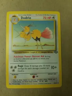 Dodrio 34/64 - Jungle Set - VINTAGE WOTC POKEMON CARD - UNLIMITED - NM - Image 1