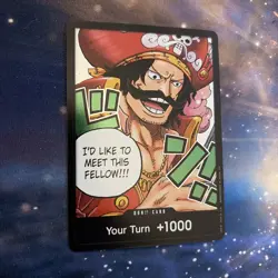 OP13 Carrying On His Will Gol.D.Roger HOLO One Piece TCG English Card - Image 2