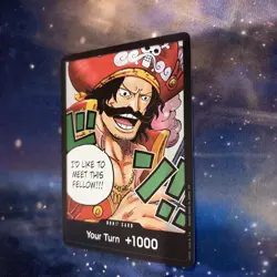 OP13 Carrying On His Will Gol.D.Roger HOLO One Piece TCG English Card - Image 3