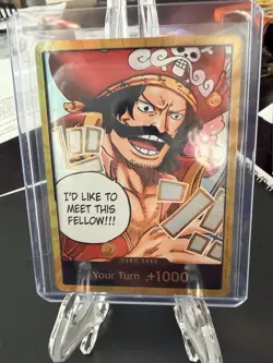 One Piece TCG Gol.D.Roger GOLD DON!! Card (OP-13) Carrying On His Will ENGLISH - Image 3