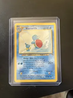 Pokemon TCG Wartortle Card 15/18 Southern Islands Promo - Image 1
