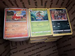 Pokemon English BULK lot 100 Cards Common, Uncommon. No Trainer Or Energy Cards! - Image 1