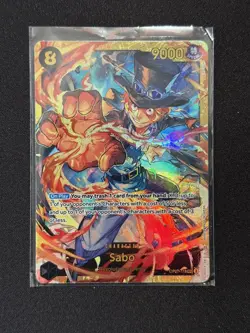 Sabo OP07-118 SEC - One Piece TCG - English Card Near-Mint Secret Rare - Image 2
