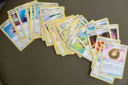Pokemon TCG Trainer Card Bulk Lot - 100 Trainer Cards - Image 1