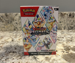 NEW Pokemon Scarlet & Violet Prismatic Evolutions Booster Bundle Box Cards Seale - Image 1