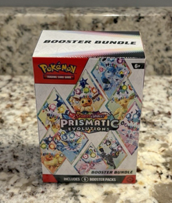NEW Pokemon Scarlet & Violet Prismatic Evolutions Booster Bundle Box Cards Seale - Image 2