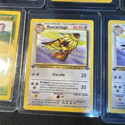 Pokemon TCG French 1st Edition Jungle Lot Of 7 Cards - Image 3