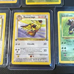 Pokemon TCG French 1st Edition Jungle Lot Of 7 Cards - Image 4