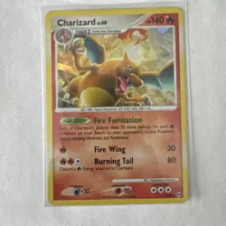 Charizard Platinum Arceus Promo Cracked Ice Holo 1/99 Pokemon Card 2009 HP - Image 1