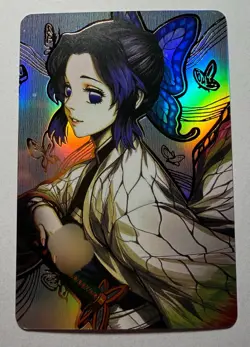 SEXY HEROINE WAIFU Shinobu Kocho DEMON SLAYER ACG PREMIUM HOLO CARD NM - Image 1