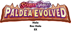 Pokemon TCG - Paldea Evolved - Pick Your Card | Rev, Holo, & EX | Set Builder - Image 1