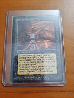 Magic: the Gathering Gate to Phyrexia Antiquities Uncommon 1994 Worn/Well played - Image 1