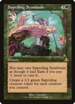 SAPROLING SYMBIOSIS - RETRO FRAME (DMR) Dominaria Remastered - MTG - NM - Image 1
