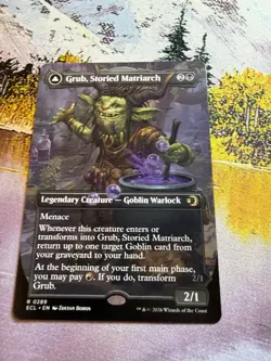 Grub, Storied Matriarch / Grub, Notorious Auntie Lorwyn Eclipsed Mtg Borderless - Image 1