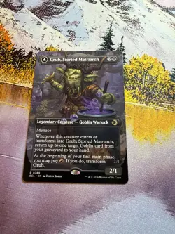 Grub, Storied Matriarch / Grub, Notorious Auntie Lorwyn Eclipsed Mtg Borderless - Image 2