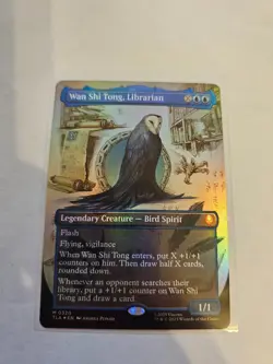 Wan Shi Tong, Librarian Borderless FOIL MTG Avatar: TLA Nm/M - Image 1