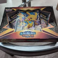 NEW! Factory SEALED! Pokemon TCG - Shining Fates Collection Pikachu V Box - READ - Image 1