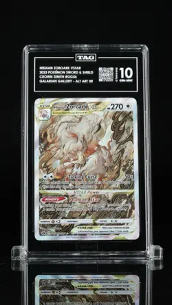 2023 Pokemon Hisuian Zoroark VSTAR Crown Zenith GG UR GG56/GG70 TAG 10 - Image 1