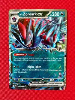 N's Zoroark ex Holo #098/159 SV09: Journey Together - Pokemon TCG - NM - Image 1