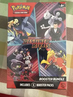 Pokemon Scarlet & Violet “Destined Rivals” Booster Bundle- SEALED - Image 1