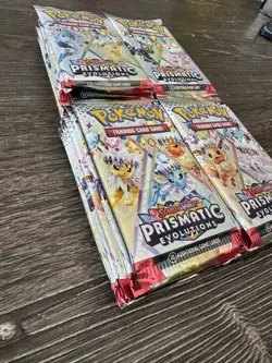 Pokemon Prismatic Evolutions Booster Pack Lot x36 Factory Sealed Loose Packs - Image 4