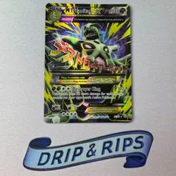 M Tyranitar EX 92/98 XY Ancient Origins Full Art Ultra Rare Pokemon Card LP - Image 1