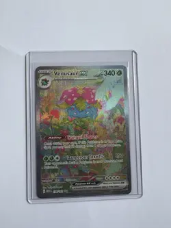 Venusaur ex 198/165 Sv: Scarlet & Violet 151 Holo TCG NM Pokemon Card Ultra Rare - Image 1