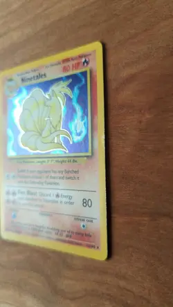 Ninetales 012/102 Base Set Holo Rare Pokemon TCG Vintage Lightly Played #12 - Image 4