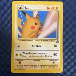 Pikachu SNAP Promo 26/53 Wotc Black Star Promo Pokemon NM / Mint - Image 1